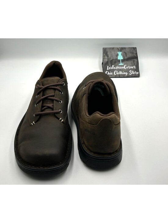 Merrell Men\'s Brown Leather World Legend 2 Lace Up Loafers Shoes Size 8 3295 main image 12